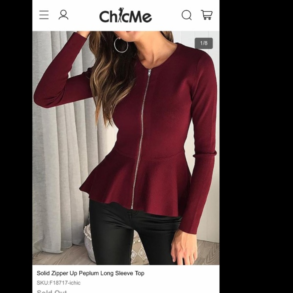 Chic Me Blouse 🥀